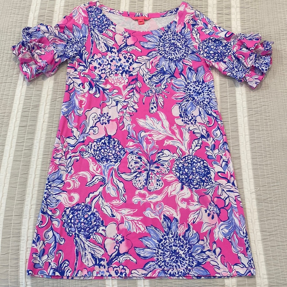 Lilly Pulitzer Pink and Blue dress